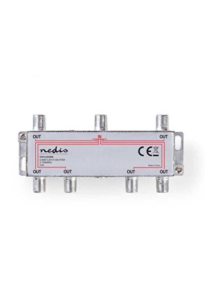 Nedis 6-way TV signal distributor splitter 5-1000Mhz 10dB Max