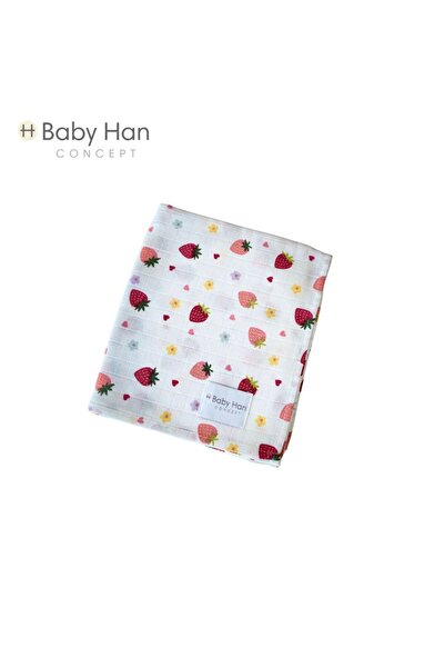 BABY HAN CONCEPT بطانية من القطن بنسبة 100% متعددة الأغراض ذات طبقة مزدوجة من...