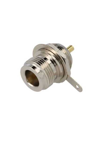 OEM N female connector, solder, panel mount, gold plated, NC-201