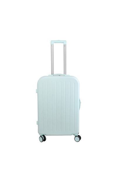 D Dive Set Of 2 Luggage Trolleys Hardsided Suitcase With In-Built TSA Lock