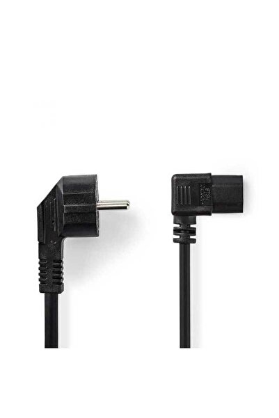 Nedis Cablu de alimentare PC 10m cotit Schuko tata cotit - IEC-320-C13 90grad...