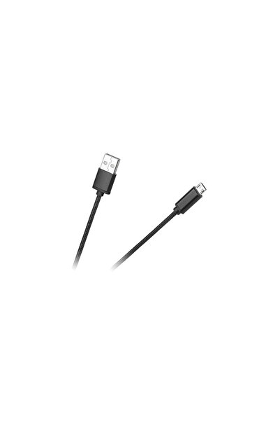 Cabilock Καλώδιο Micro USB - USB 1m Μαύρο M-LIFE