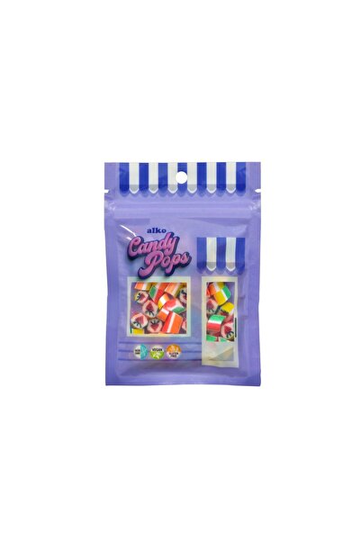 Alko Şekerleme Candy Pops Kırma Akide Şekeri Çilekli 50 gr