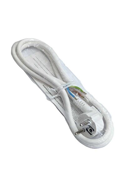 Wconn Cordon alimentare Schuko - fire libere 1.5m alb 16A 3500W 3x1.5mm2 cupr...