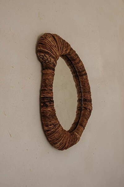 Barine Muz Lifinden Kalın Kenarlı Dekoratif Ayna