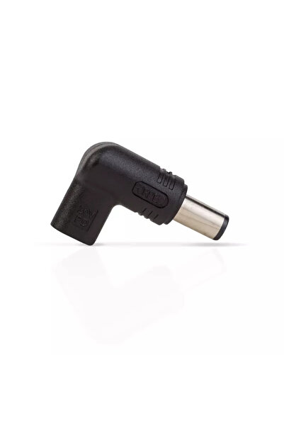 DELIGHT Cap adaptor DELL 20V USB-C mama - DC 7.4x5.0 mm 90grade 55063B