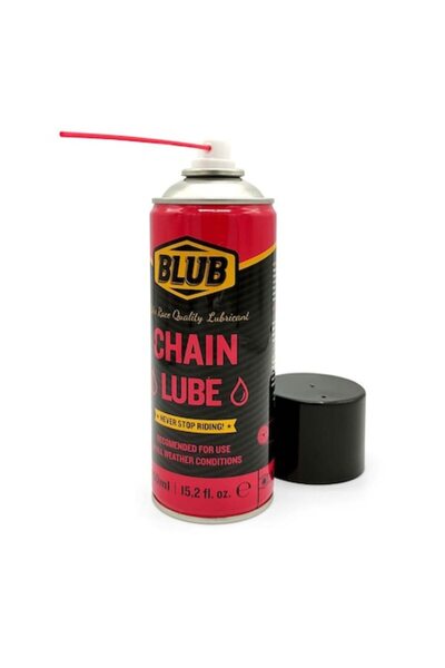 BLUBOO Spray Chain Lube Blub, 450 ml, efficient in all seasons, easy application by spraying
