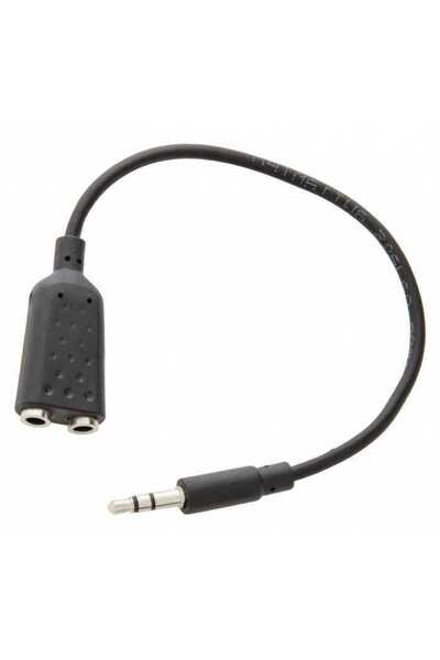 VALUELINE Splitter cablu adaptor audio stereo Jack 3.5 mm tata - 2x 3.5 mm Jack mama 0.2m