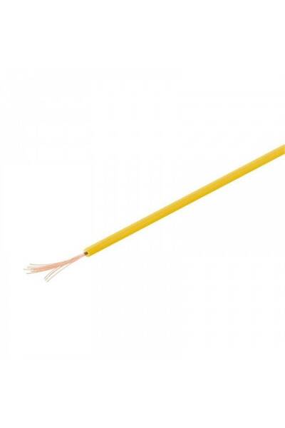 goobay Cablu cupru multifilar izolat 10m galben 1x0.14mm