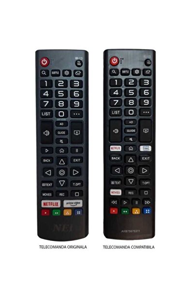 OEM Compatible remote control TV NEI 55 NE 6900 IR 1439 (356-1)