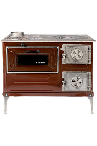 micul fermier Sobă pe lemne 6,7 kW Fantazia, coș de fum stânga