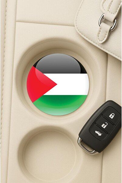 Cekuonline سجادة مانعة للانزلاق للسيارة/داخل السيارة بنمط فلسطيني مقاس 7×7 سم...