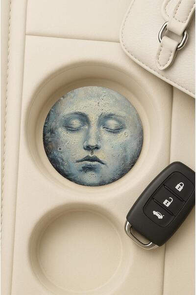 Cekuonline سجادة مزخرفة للسيارة/داخل السيارة مقاس 7×7 سم من وورلد ماين