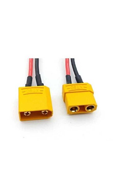 OEM XT90 male female plug set with silicone cable
