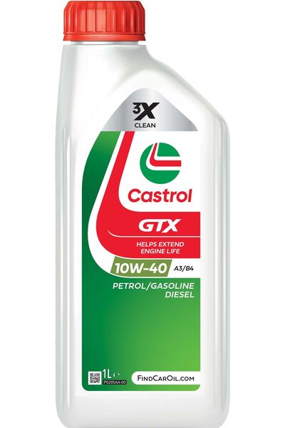 CASTROL Ulei de motor semisintetic GTX ULTRACLEAN 10W-40 A/B - 1 Litru
