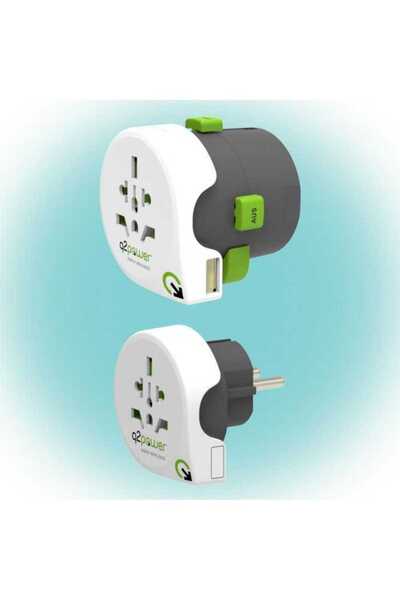 OEM Adaptor calatorii Qdapter 360 +USB AUSTRALIA CHINA IT UK CH BRAZIL USA EURO 2.100130