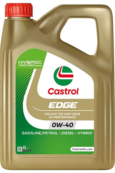 CASTROL Ulei de motor sintetic EDGE 0W-40, 4 litri