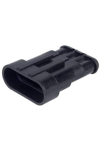 TE Connectivity Superseal cable connector 1.5 male plug 4 pins IP67 282106-1