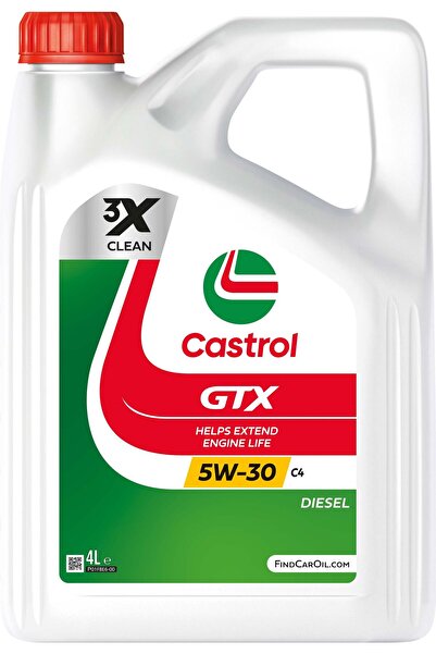 CASTROL Ulei de motor sintetic GTX 5W-30 C4, 4 litri