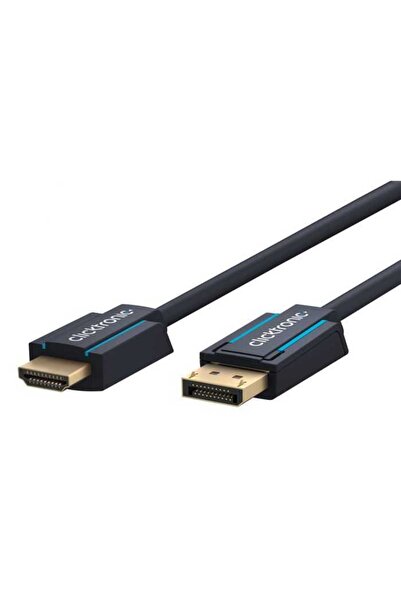 CLICKTRONIC Cablu Profesional Displayport tata - HDMI tata 2m OFC 10.2Gbit/s ...