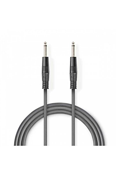 Nedis Cablu audio Jack Mono 6.35 mm închis - Jack Mono 6.35 mm închis 5m