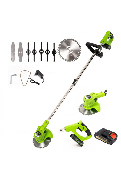 Lider trimmer (electric brushcutter), 1 battery 48V, green