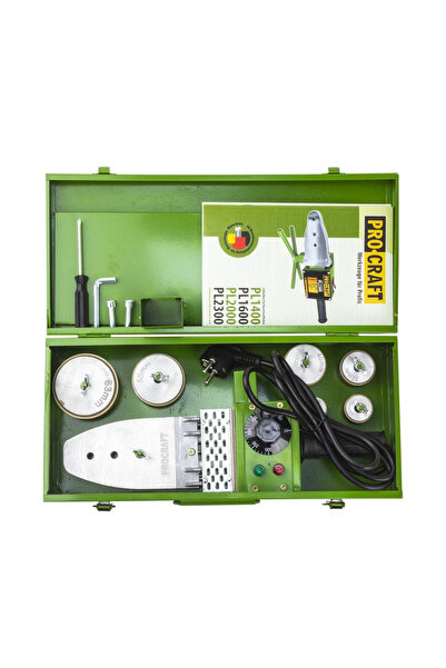 ProCraft PDR Dent Tools Paintless Dent Removal Plita PPR Procraft PL1600, 800 W, bacuri 20 25 32 40 50 63 mm, ciocan de lipit tevi PPR