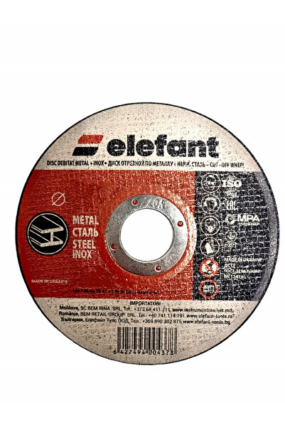 elefant Disc abraziv pentru metal-inox 115*1,2*22,23
