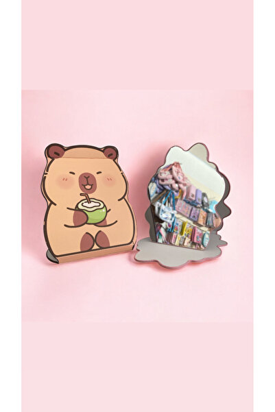 synshop Capybara Kapibara Masa Üstü Makyaj Bakım Aynası