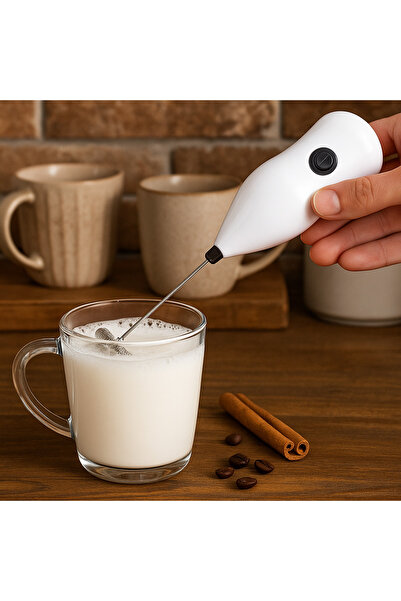 homvira Mini Süt Köpürtücü Çırpıcı