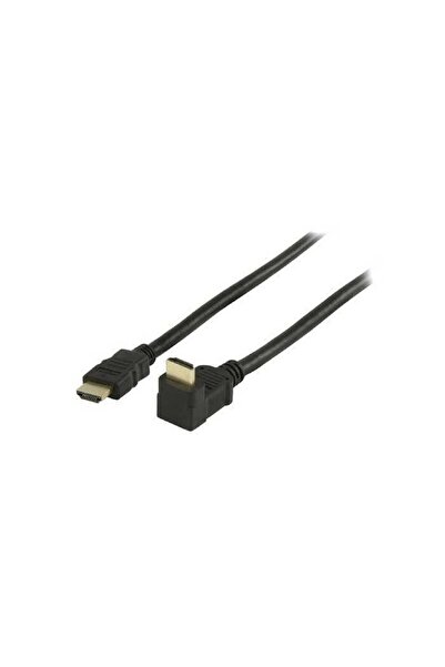 VALUELINE Cablu HDMI 90 grade cu functie Ethernet 5m
