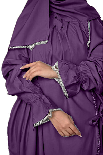 Gerenic Cool and heavy cotton prayer sheet with attached scarf, wide and comf...