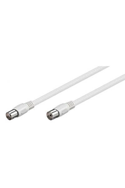 goobay COAXIAL TV antenna cable 2m female-male 75 ohm class A 85DB Double shi...