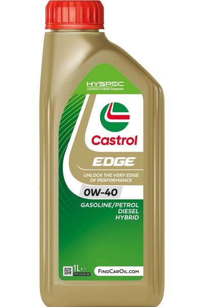 CASTROL Ulei de motor sintetic EDGE 0W-40, 1 litru