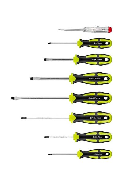 goobay Set surubelnite 8 piese in carcasa plastic