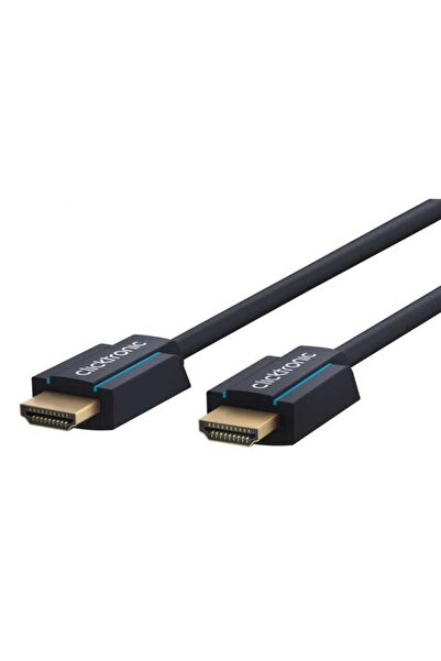 CLICKTRONIC Cablu Profesional HDMI - HDMI 20m Ultra HD 4K 30Hz cu Ethernet OFC AWG24 aurit 70310