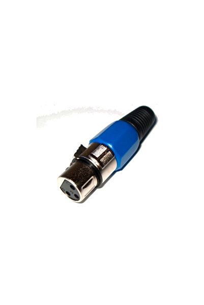 OEM Female XLR plug blue
