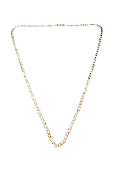 FM قلادة كلاسيكية من الفولاذ 316L بتصميم السلسلة |   تصميم للجنسين وبدون حدود...