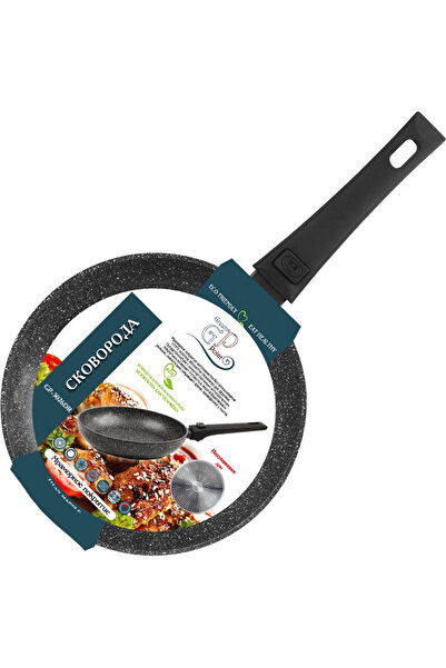 Green Point Frying pan without lid GP-3026DR, marble coating, removable handle, 26cm