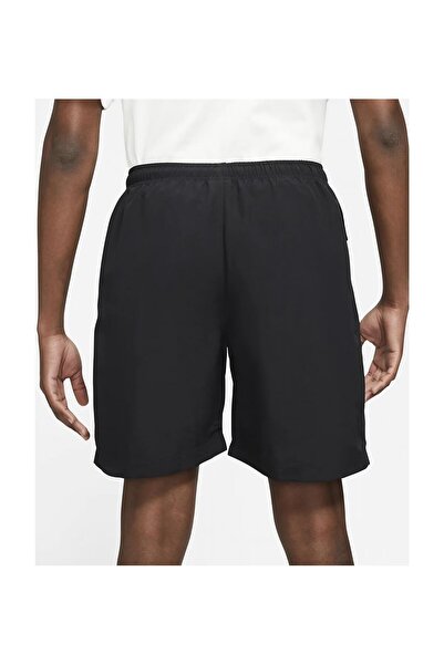 Nike Nikelab Solo Swoosh Men's Sports Shorts - Black Comfortable and Zipper Pocket - Dm4400-010