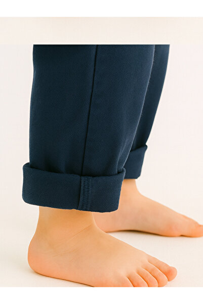 Motebarn Wear Erkek Çocuk Kargo Dokuma Pantolon