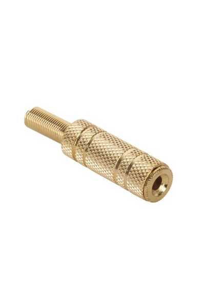 OEM 3.5 mm female stereo gold-plated jack plug on cable