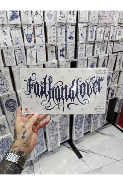 TattooLiva GÖĞÜS,BEL,GÖBEK,SIRT 1 Ay Kalıcı Geçici Dövme - Suya Dayanıklı | 1...