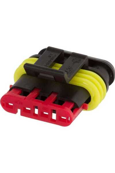 TE Connectivity Conector cablu Superseal 1.5 mama mufa 4 pini IP67 282088-1