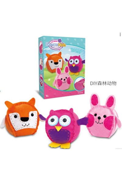 Flippy Set de creare perne pentru copii, Dream Kids, 3 piese, model 2