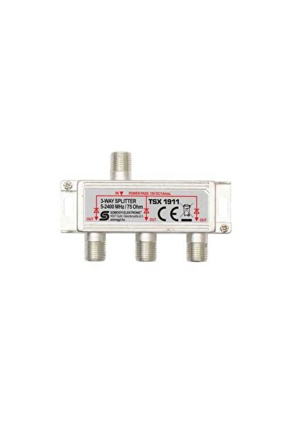 Home by Somogyi Splitter distributor F 3 ways HQ 5-2400Mhz HOME