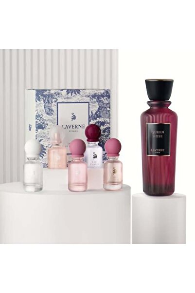 LAVERN مجموعة ملكة لها والحديقة الصغيرة
