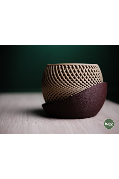 SS 3D MODELLEME Dekoratif Modern Vazo, Şık Zarif Çiçek Vazosu, Bahçe Salon De...