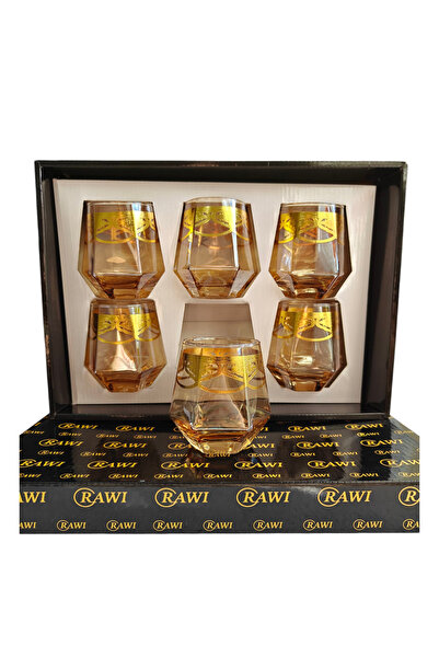 OEM Set of 6 glass whiskey glasses