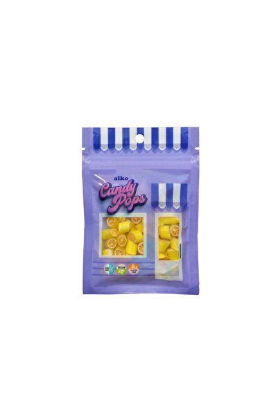 Alko Şekerleme Candy Pops Kırma Akide Şekeri Limonlu 50 gr
